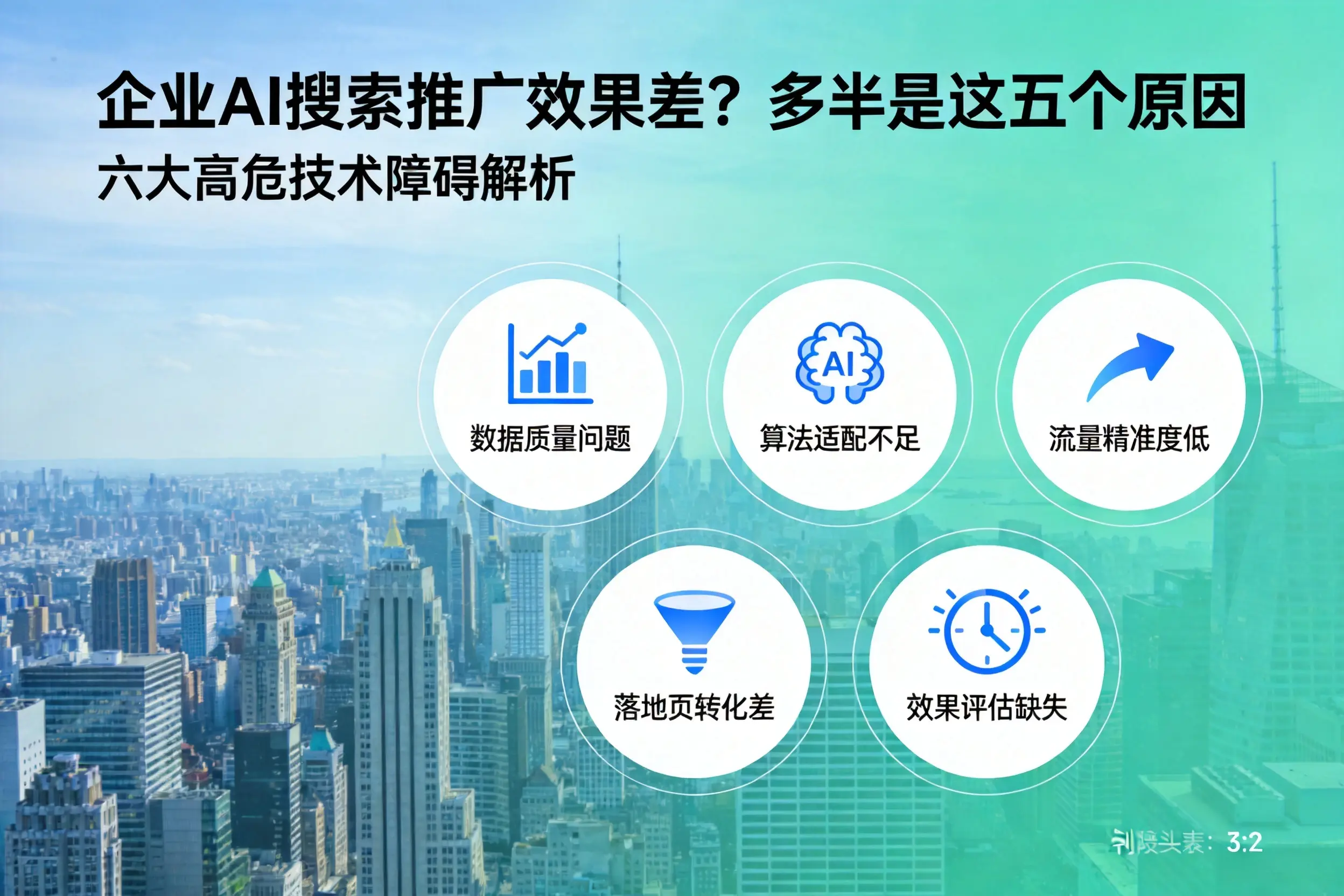 西塞山企业AI搜索推广效果差?多半是这五个原因